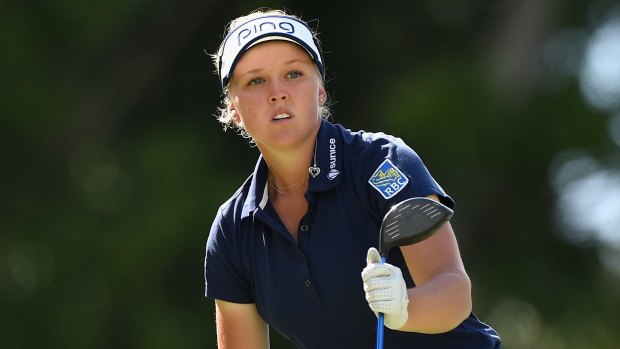 Brooke Henderson is relishing her first trip to Australia.