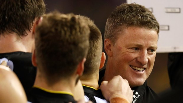 Damien Hardwick was "incredibly pleased" with his team's performance against the Western Bulldogs.