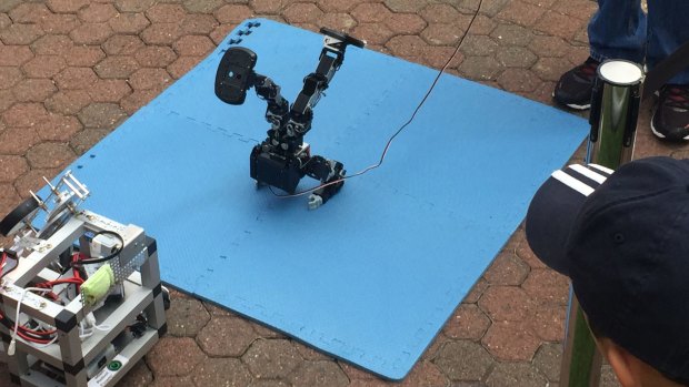 Robots are on display down at South Bank over the weekend.