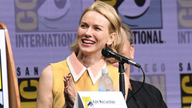 Naomi Watts was all smiles at the Twin Peaks panel.