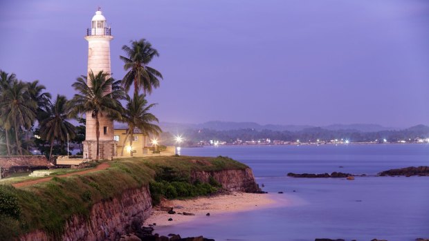 The Galle lighthouse.