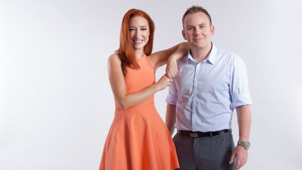 Kristen and Rod of Mix 106.3 are closing in on Philip Clark at 666 ABC Canberra.