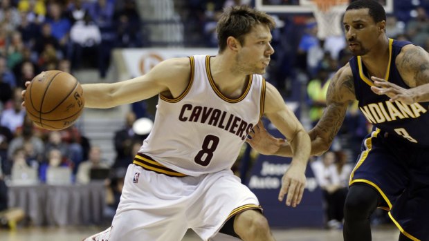Carving a niche: Boomers guard Matthew Dellavedova is becoming a key role player for Cleveland.