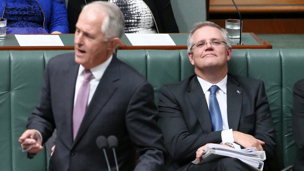 Prime Minister Malcolm Turnbull and Treasurer Scott Morrison.