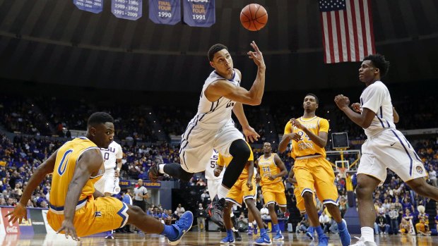 Ben Simmons is tipped to go No 1. in this year's NBA draft. 