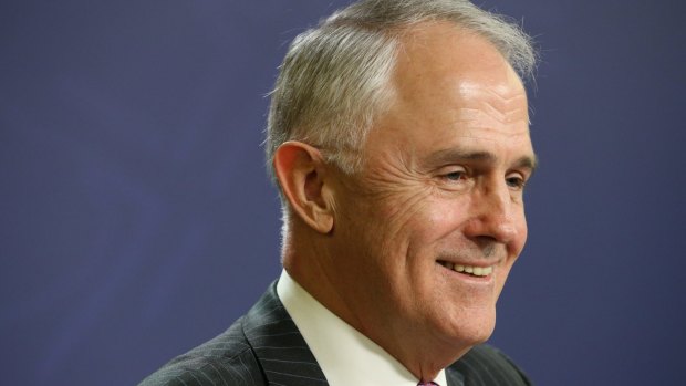 Prime Minister Malcolm Turnbull has no trouble filling in his census form online on Tuesday night. 