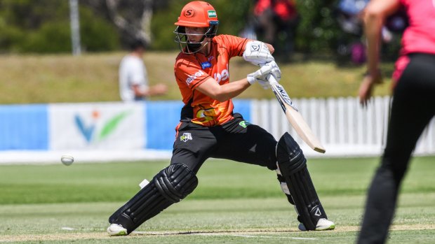 Elyse Villani was impressive for the Scorchers with 74 not out.