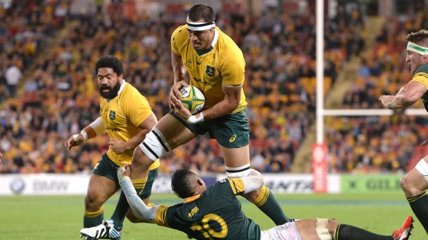 French target: Wallabies player Rory Arnold is in the sights of a host of French teams.