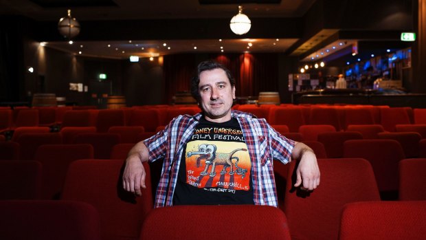 Stefan Popescu, director of the Sydney Underground Film Festival, said his tolerance of movies depicting graphic violence had changed since he became a parent.