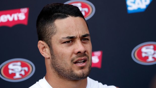 Fashion fetish: Jarryd Hayne.