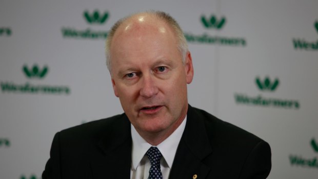 Wesfarmers chief executive Richard Goyder says the changes would streamline Wesfarmers' reporting structure.