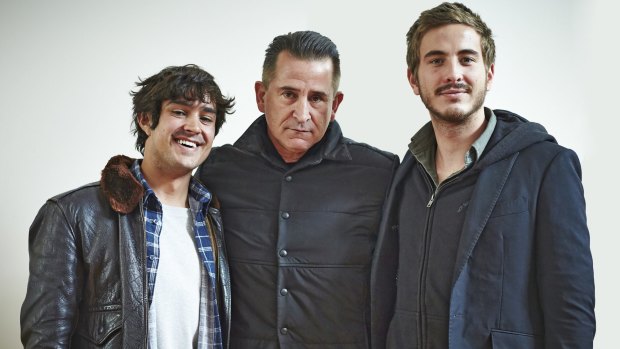 <i>Holding The Man</i> cast (from left) Craig Stott, Anthony LaPaglia and Ryan Corr.