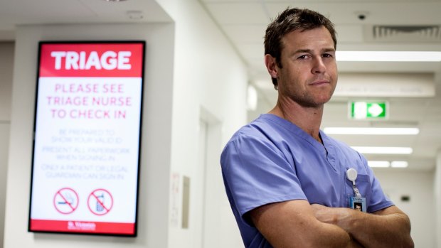 Rodger Corser in Doctor Doctor.