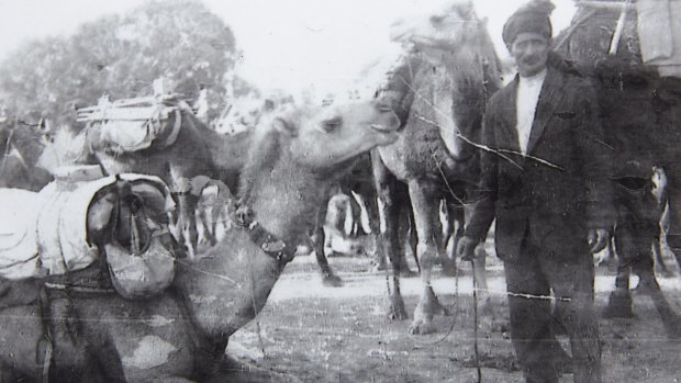 Shamroze Khan, who came to the town in the late 19th century as a camel trader.