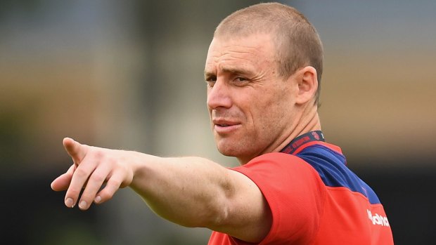 Directing traffic: Melbourne coach Simon Goodwin says with work, there are good times ahead for the club.