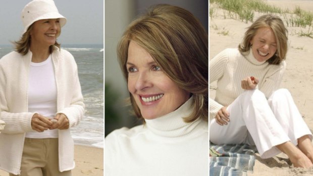 Diane Keaton is the epitome of Coastal Grandma Chic in Nancy Meyers' 2003 film 'Something's Gotta Give'.