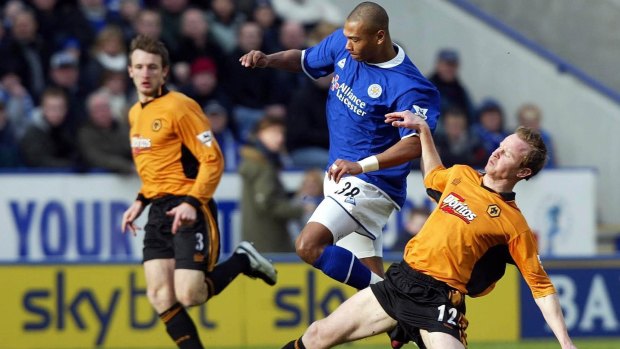 Representing: Marcus Bent played for Leicester in 2004. 