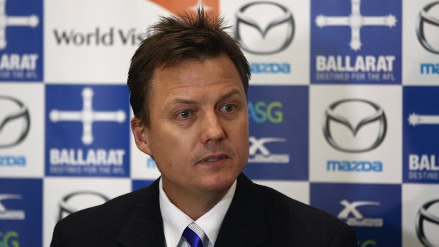 North Melbourne president and media personality James Brayshaw.  