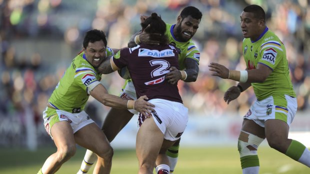 The Raiders' finals hopes effectively ended against the Sea Eagles last weekend.