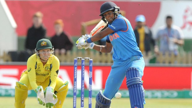 I'll have another bash: Indian star Harmanpreet Kaur is keen to return to the Sydney Thunder.