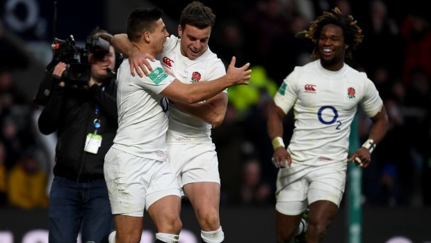 'Pretty fair effort': Jones was pleased with England's second half, where they beat the Wallabies 24-5.