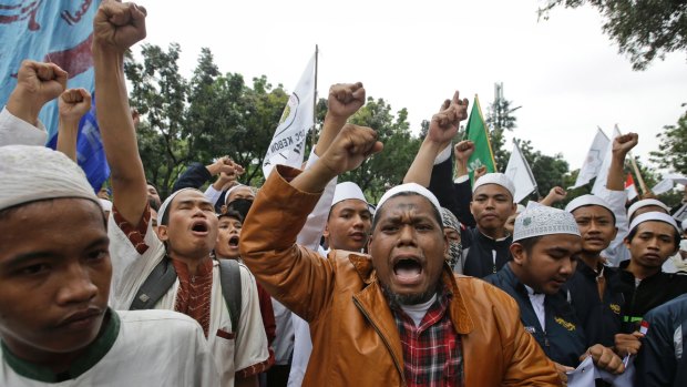 Ahok's remarks about opposition to his candidacy citing the Koran have triggered furious protests among some sections of the Indonesian community.