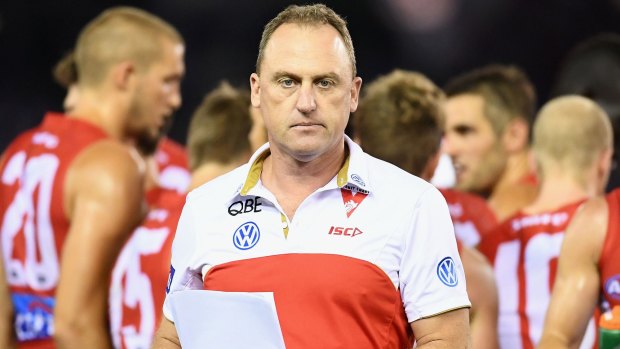 Swans coach John Longmire is happy with the efforts of his young players.