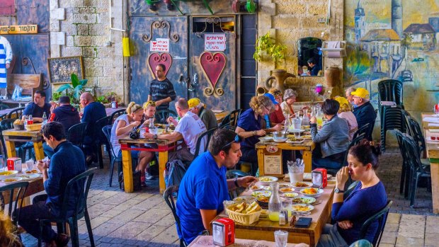 Jaffa's cafe in Tel Aviv.