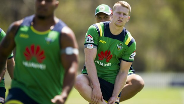 Raiders forward Mitch Barnett will return to Canberra after a signed contract was discovered.