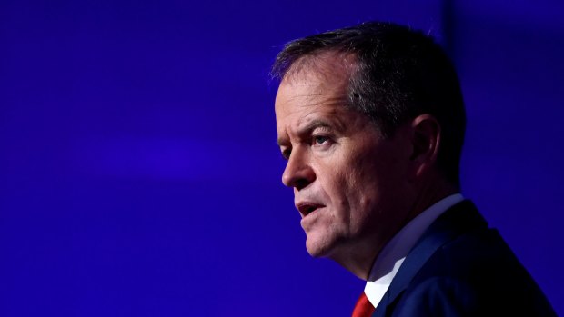 Bill Shorten says he will introduce a 30 per cent tax rate on discretionary trust distributions to people over the age of 18 if he wins power.