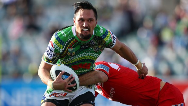 Jordan Rapana could yet force his way into the Raiders' round one starting side.