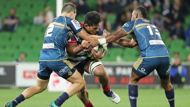Lopeti Timani could have been sent off against the Brumbies on Saturday night.