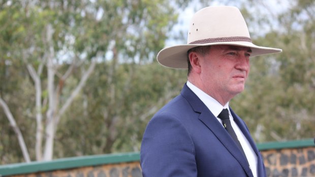 Barnaby Joyce announces on Friday his resignation as Nationals leader.
