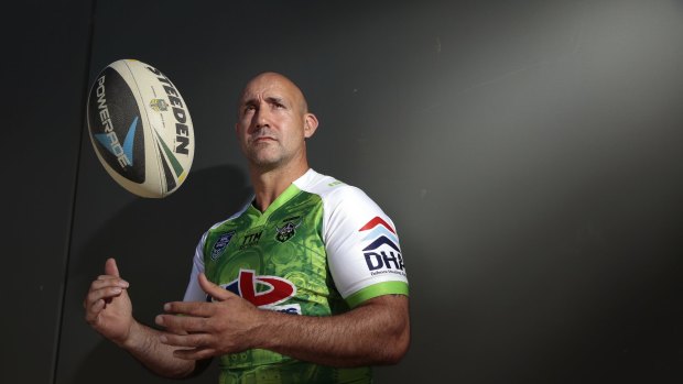 Legend returns: The most capped player in Raiders history, Jason Croker, will be in the club's Auckland Nines team.