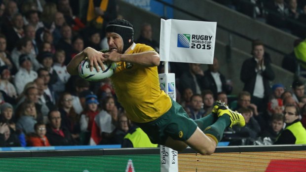 Injury cloud: Wallabies centre Matt Giteau is hoping to be fit to play against Wales.