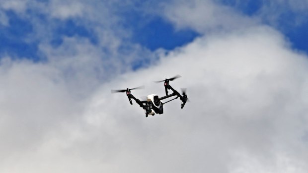 Drones that carry video cameras are becoming increasingly popular. 
