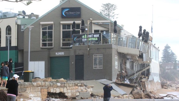 The Beach Club Hotel, at Collaroy.