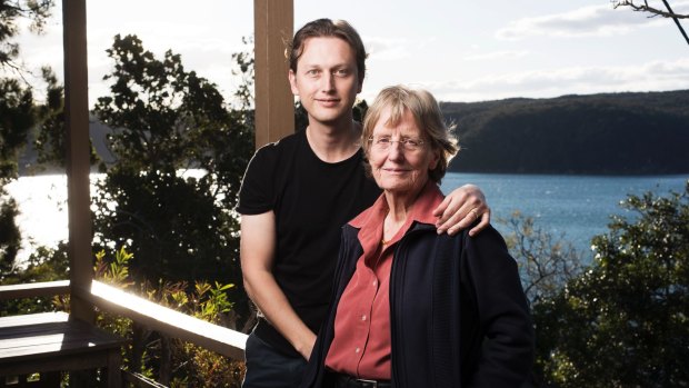 Anne Brooksbank and Jack Ellis at the family home in Palm Beach.