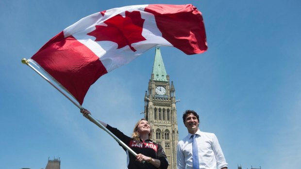 Canada's Prime Minister Justin Trudeau preaches tolerance, rather than hate.