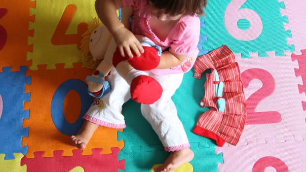 A Perth childcare centre has been fined after children were found playing near a busy road.