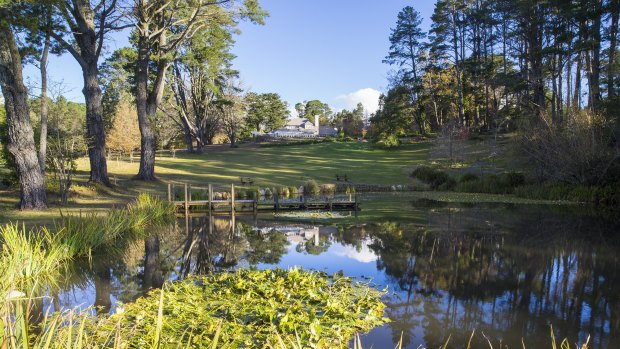Parklands Country Garden and Lodges, Blackheath, Blue Mountains, NSW.