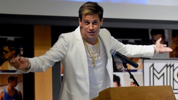 Yiannopoulos's self-named "Dangerous Faggot" speaking tour has sparked protests on college campuses for the past year.