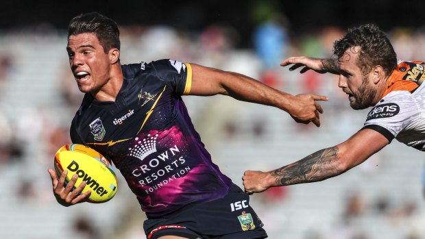 Doing their job: Brodie Croft is among the Storm young guns Craig Bellamy just wants to play their role against Parramatta.