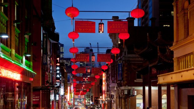 Chinatown shows its festive colours.