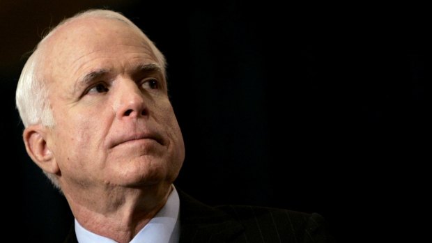 Republican Senator John McCain.