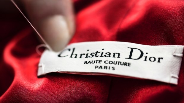 Watch the making of this exquisitely delicate Dior couture gown