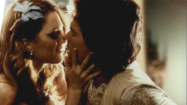 Mark Wahlberg  and Julianne Moore in  Boogie Nights.