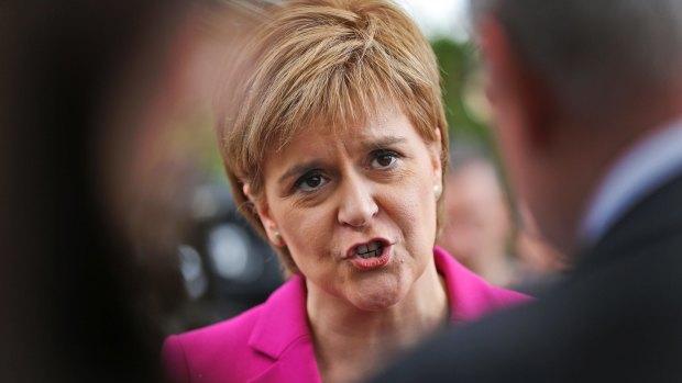 Scottish First Minster Nicola Sturgeon is renewing the push for independence.