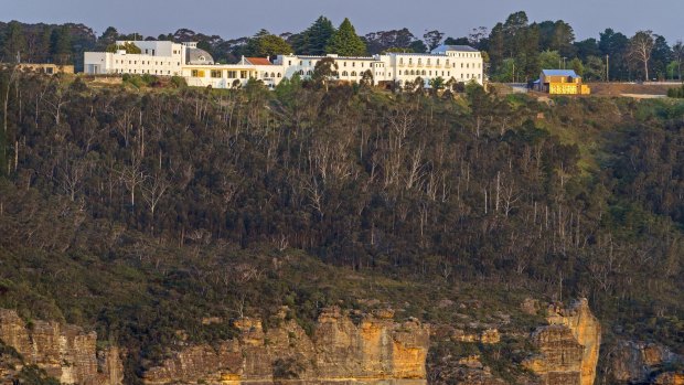 The Hydro Majestic at Medlow Bath in the Blue Mountains makes the most of its views.