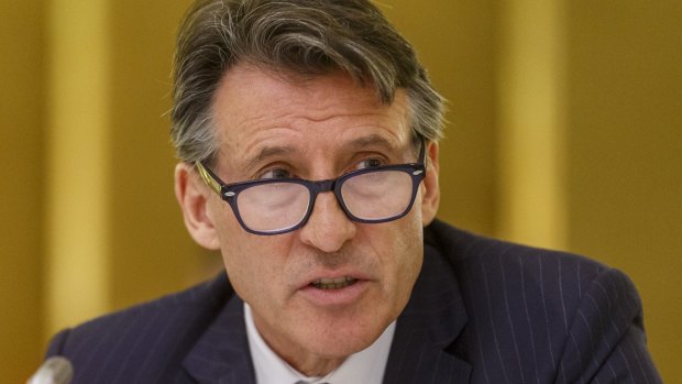 Banned: IAAF president Sebastian Coe has banned Russia from competing at the Rio Olympics for athletics.